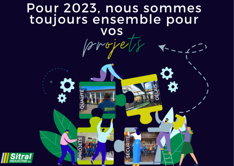 Sitral Industrie vous souhaite ses meilleurs vœux pour 2023