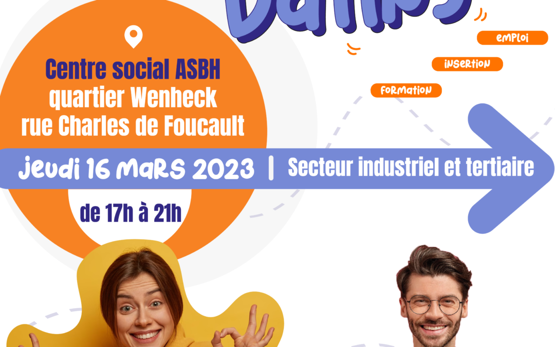 Sitral Industrie participe au Job Dating au centre ASBH de Saint Avold le jeudi 16 mars 2023