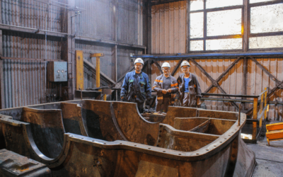 Arrêt pour des travaux de maintenance industrielle pour l’un de nos chantier permanent