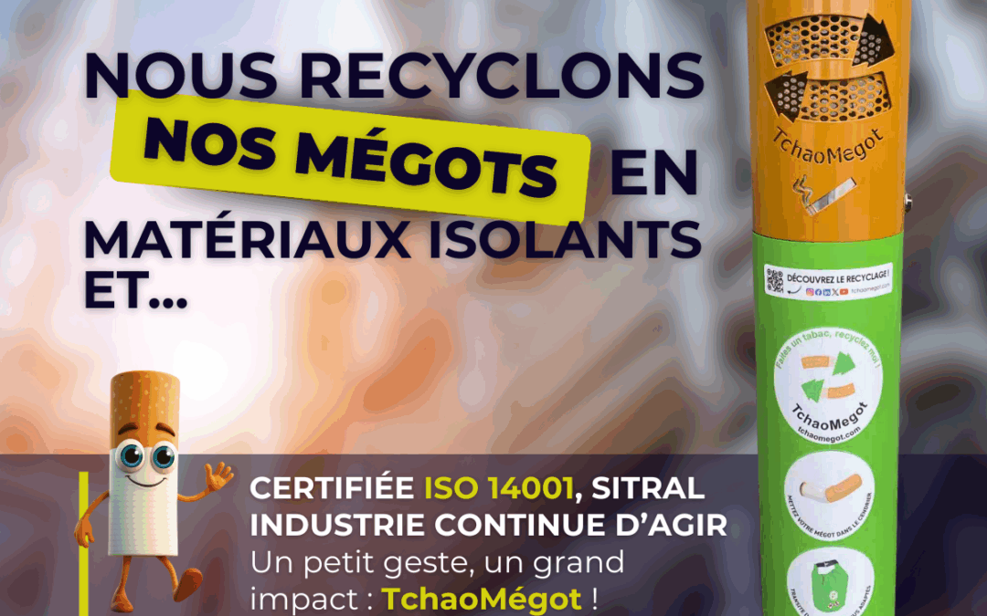 Tchao Mégot : Sitral Industrie SA agit pour la gestion des déchets de cigarettes